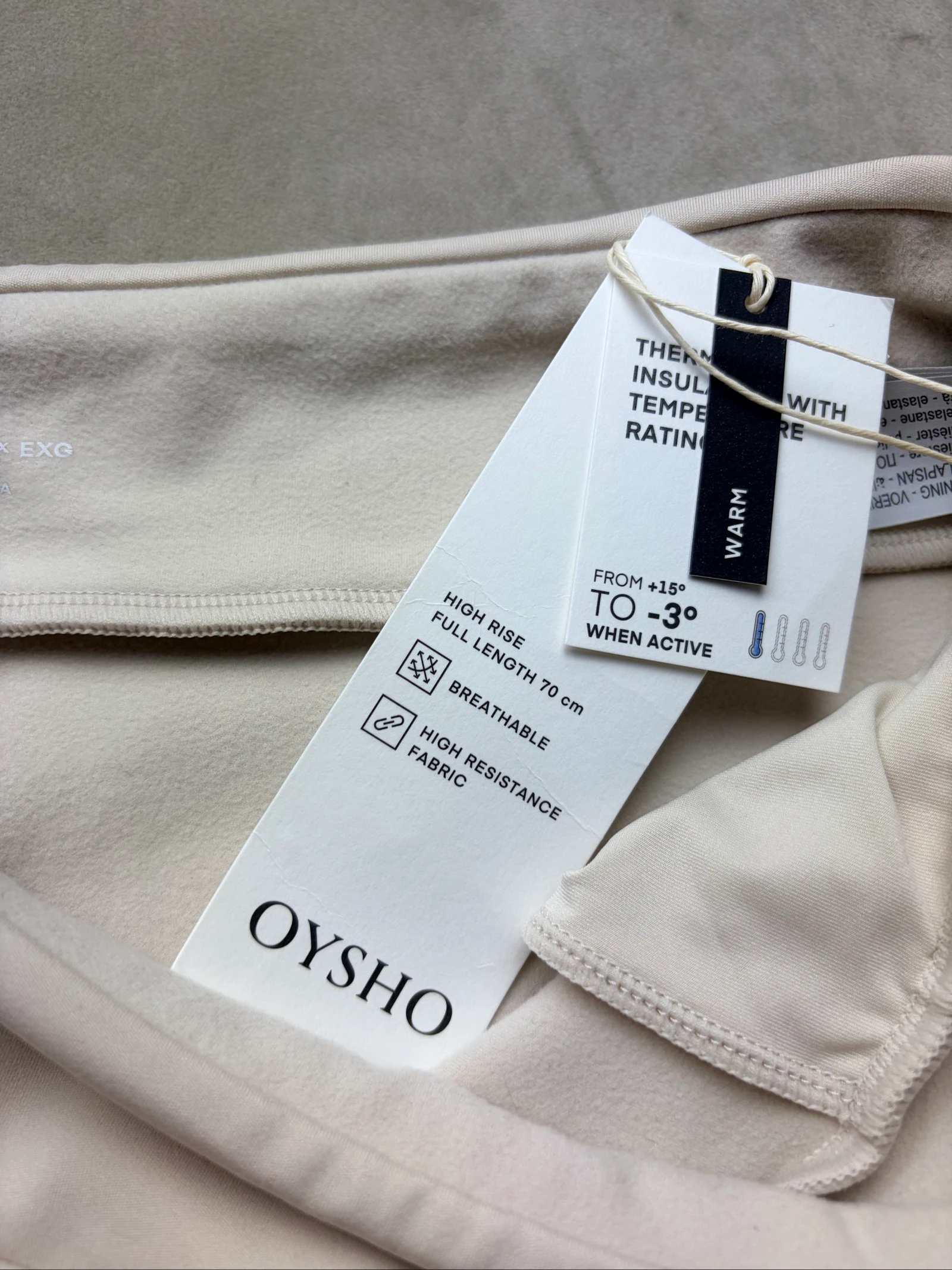 Leggings beige Oysho talla XL – photo 4